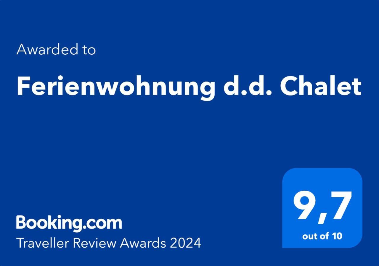 Ferienwohnung D.D. Chalet Aitrach Exterior photo